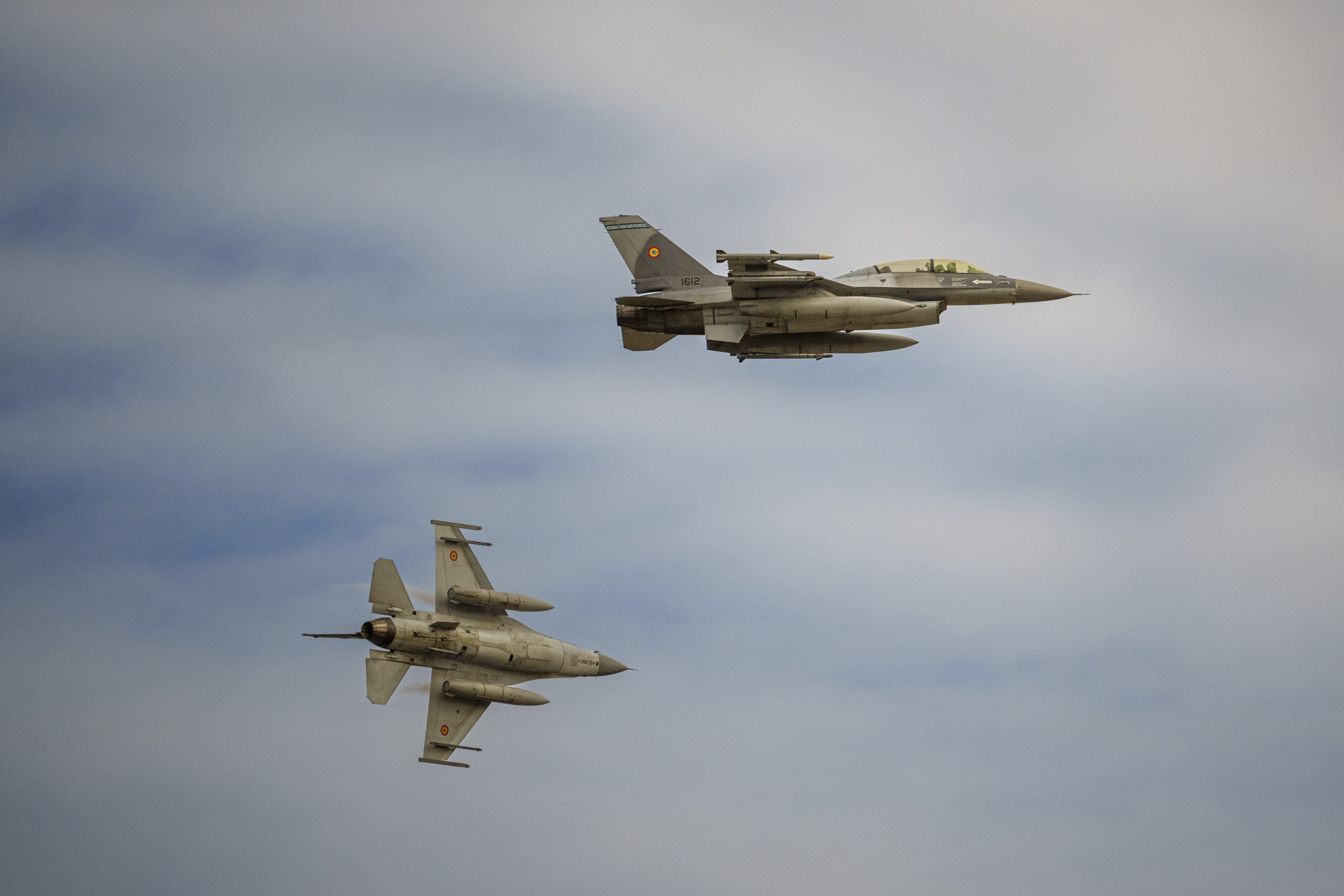 Schimb de misiuni in NATO Spania preia apararea spatiului aerian al Romaniei iar F16 romanesti se intoarc din Lituania