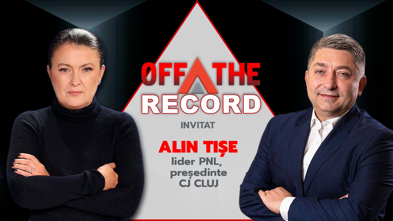 OFF The Record. Invitat: Alin Tișe, lider PNL și președinte al CJ Cluj 3 off the record invitat alin tise lider pnl si presedinte al cj cluj