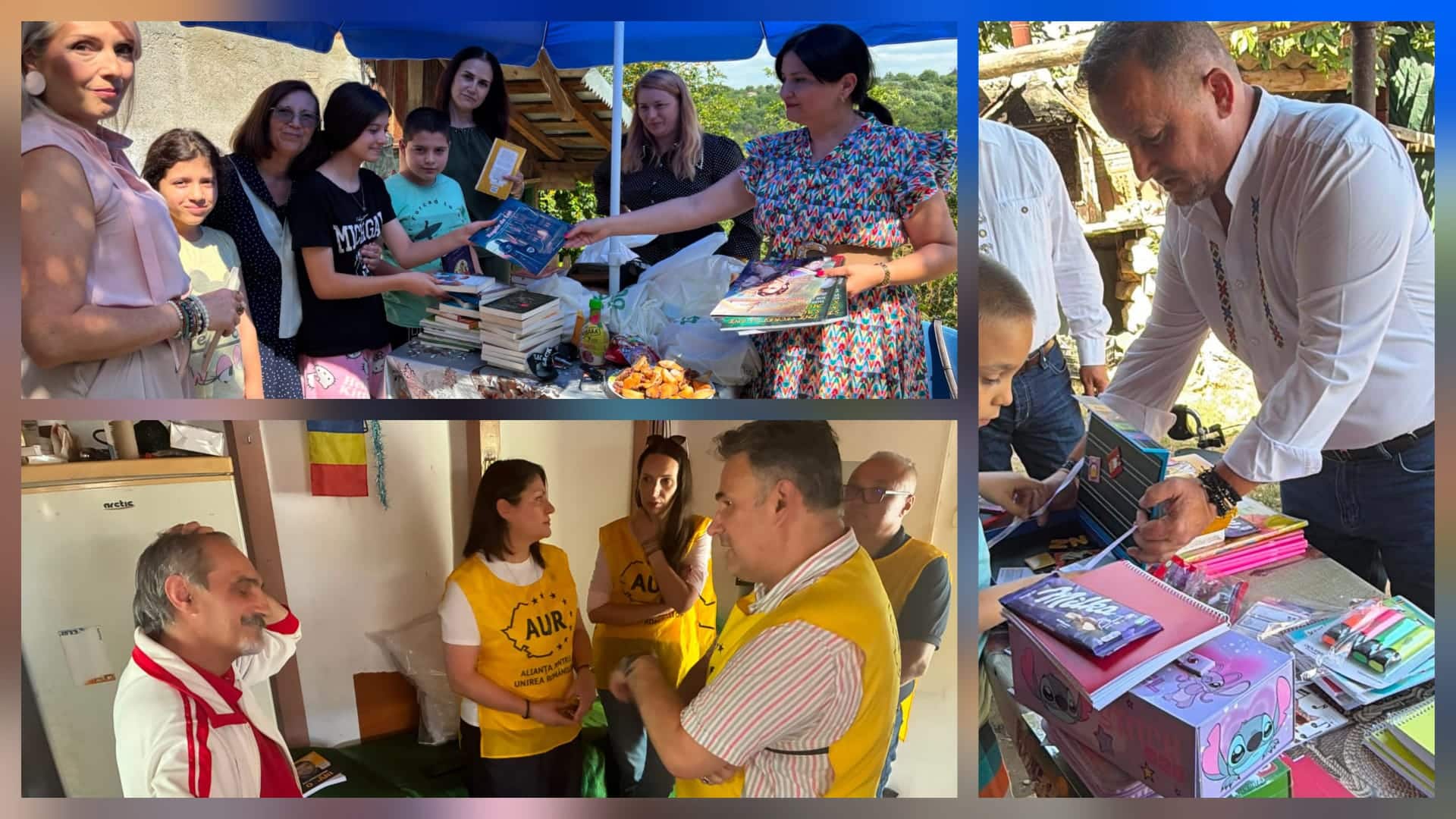August – Luna faptelor bune: AUR, împreună cu oameni și comunități 2 August Luna faptelor bune AUR impreuna cu oameni si comunitati