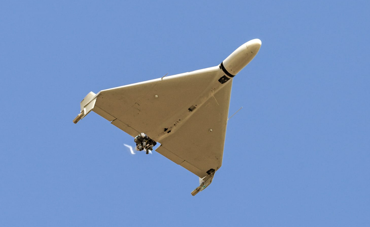 Drona doborata de un F 18 spaniol dupa ce a intrat in spatiul aerian romanesc langa Galati
