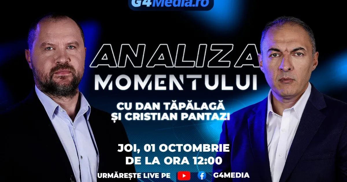 Dan Tăpălagă și Cristian Pantazi, LIVE despre criza politică și scandalul Guilfoyle